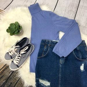 Cashmere Turtle-Neck Sweater